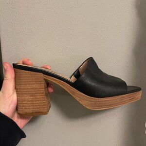 Steve Madden Josette Sandal, Size 9M, Black